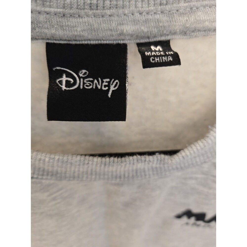 Disney Mickey & Friends Classic Black & White Graphic Crewneck M Sweatshirt - Picture 3 of 14